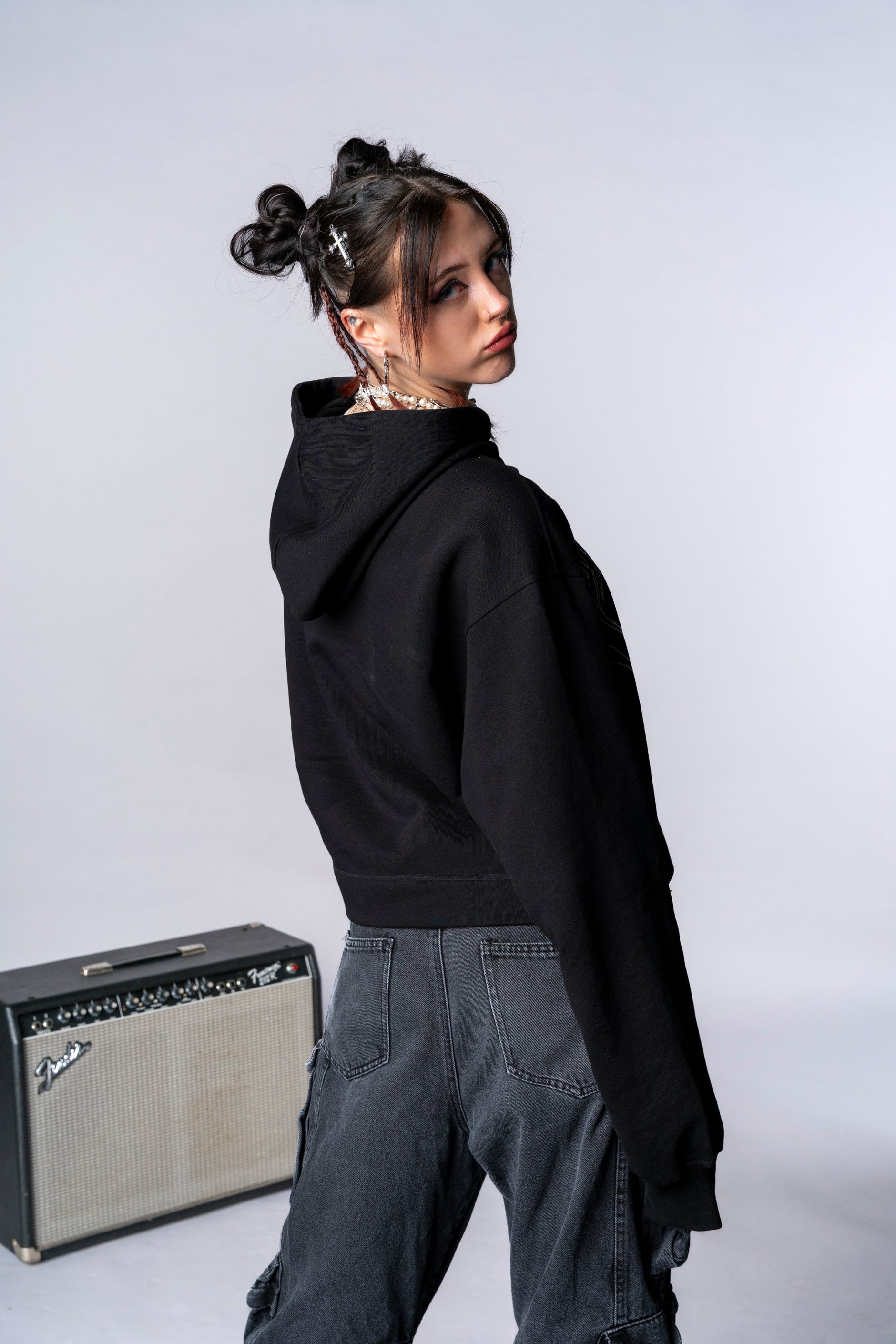 Community Hoodie Cropped