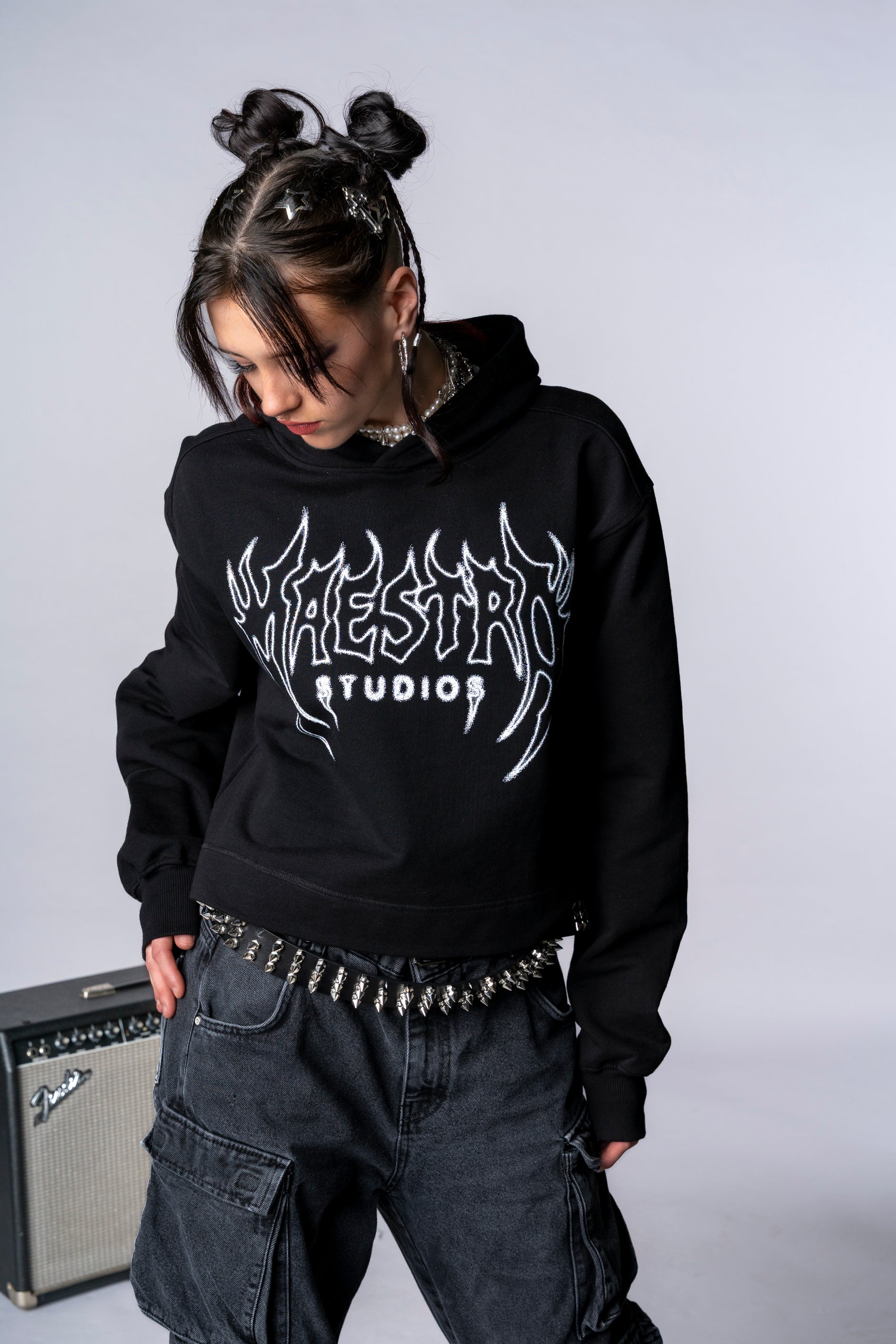 Community Hoodie Cropped